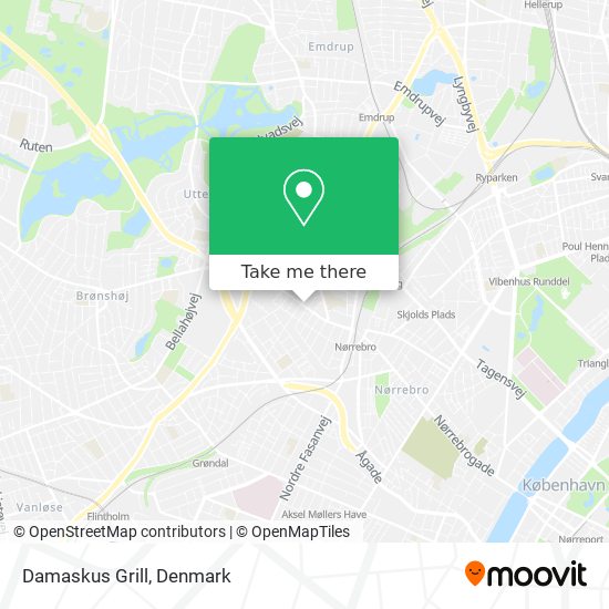 Damaskus Grill map