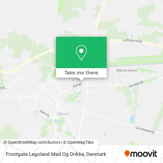 Frontgate Legoland Mad Og Drikke map