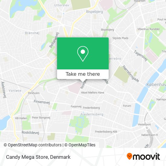 Candy Mega Store map