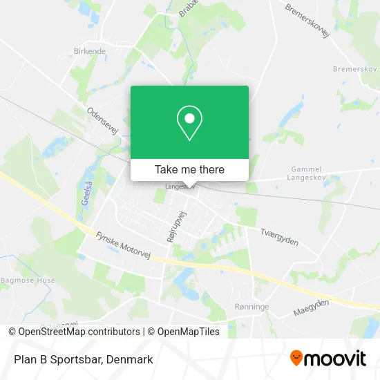 Plan B Sportsbar map