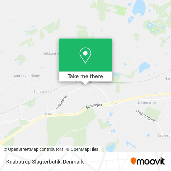 Knabstrup Slagterbutik map