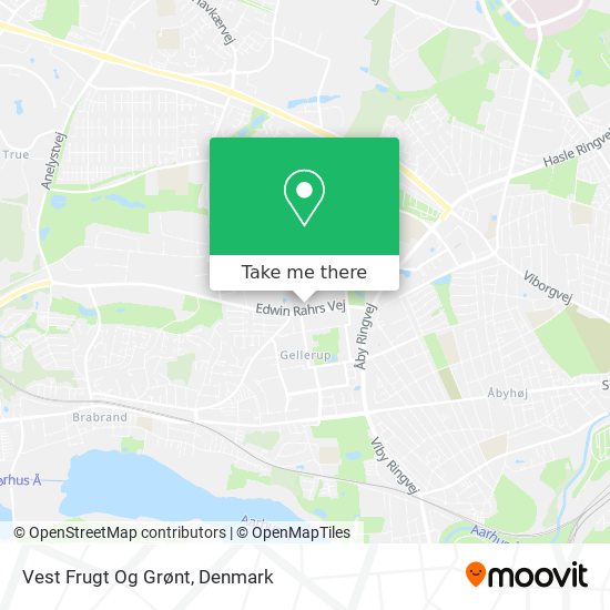 Vest Frugt Og Grønt map
