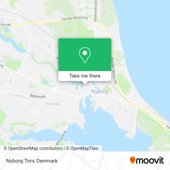 Nyborg Torv map