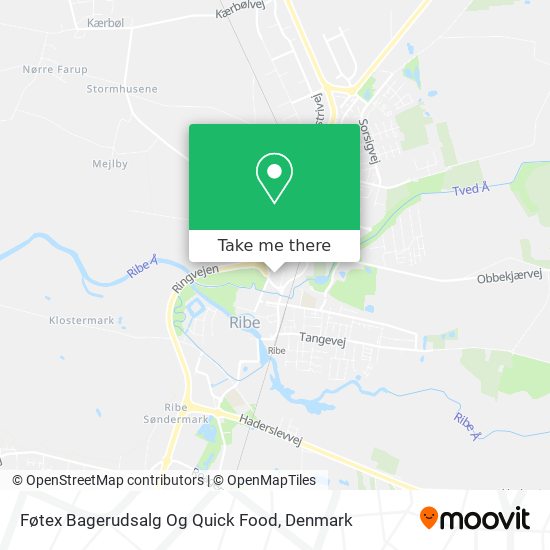 Føtex Bagerudsalg Og Quick Food map