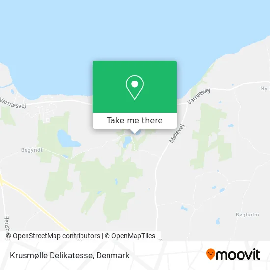 Krusmølle Delikatesse map