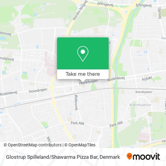 Glostrup Spilleland / Shawarma Pizza Bar map