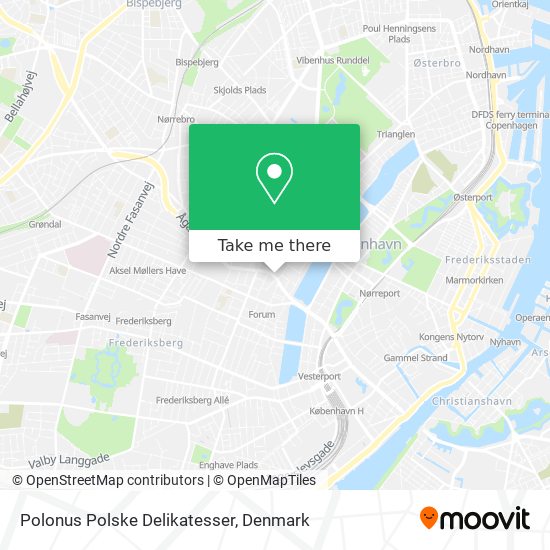 Polonus Polske Delikatesser map
