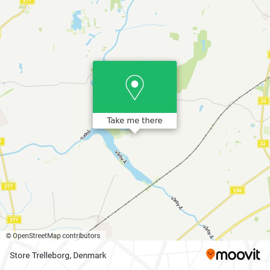 Store Trelleborg map