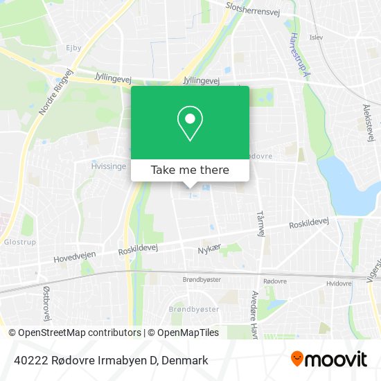 40222 Rødovre Irmabyen D map