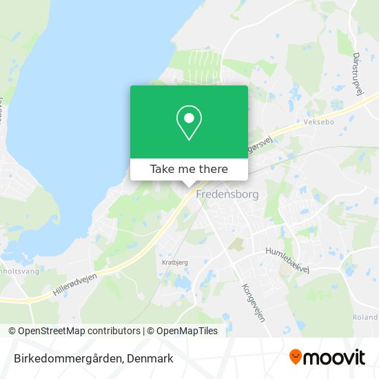 Birkedommergården map