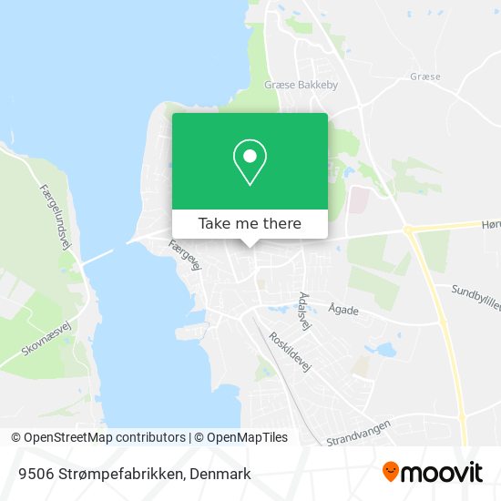 9506 Strømpefabrikken map