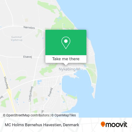 MC Holms Børnehus Havestien map