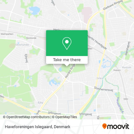 Haveforeningen Islegaard map