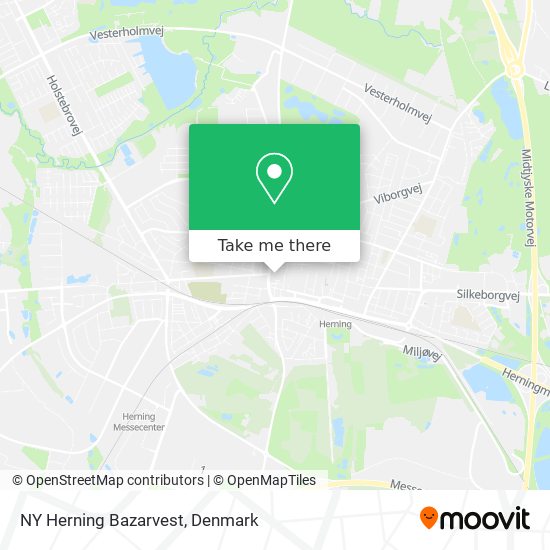 NY Herning Bazarvest map