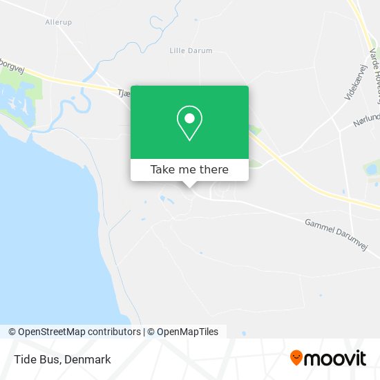 Tide Bus map