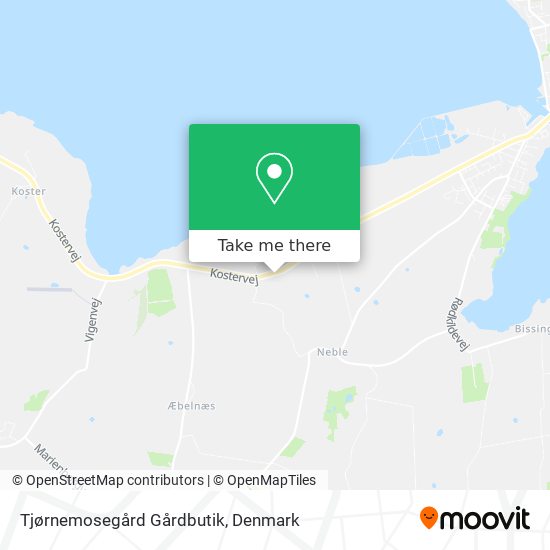 Tjørnemosegård Gårdbutik map