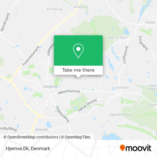 Hjemve.Dk map