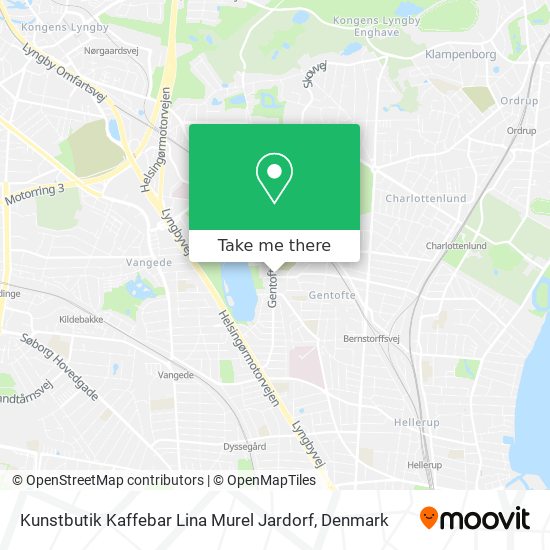 Kunstbutik Kaffebar Lina Murel Jardorf map