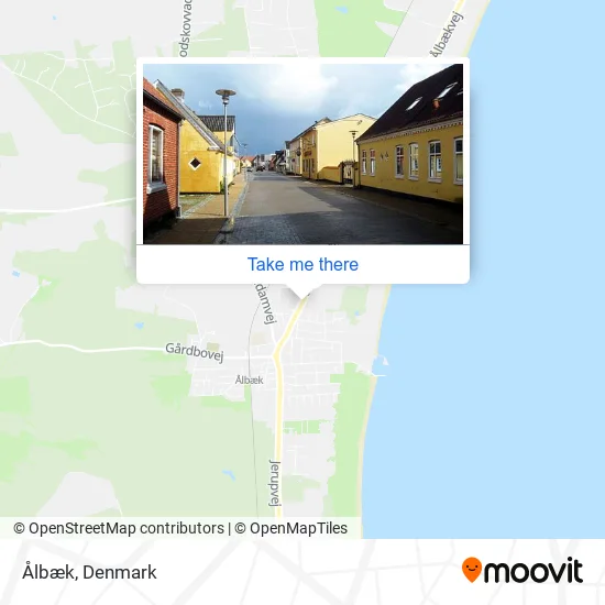 Ålbæk map