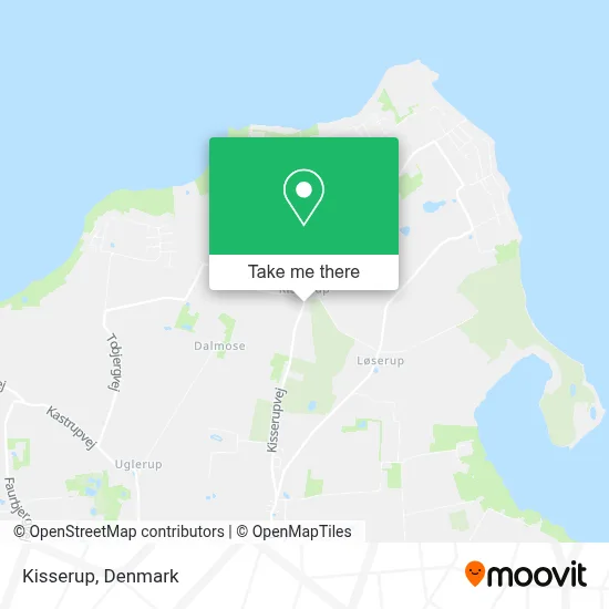 Kisserup map