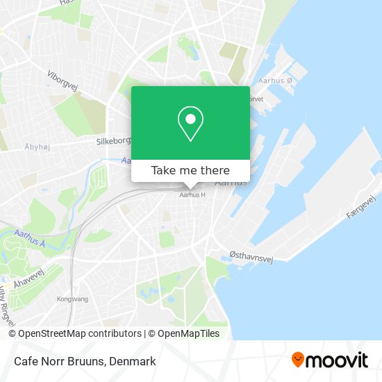 Cafe Norr Bruuns map