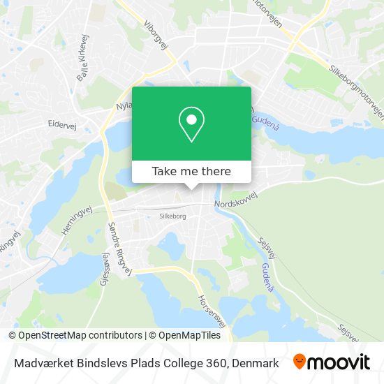 Madværket Bindslevs Plads College 360 map