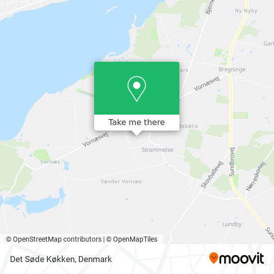 Det Søde Køkken map