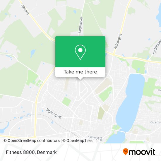 Fitness 8800 map