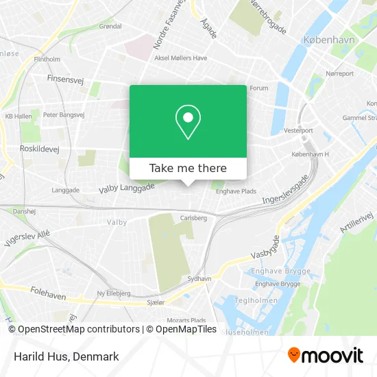 Harild Hus map