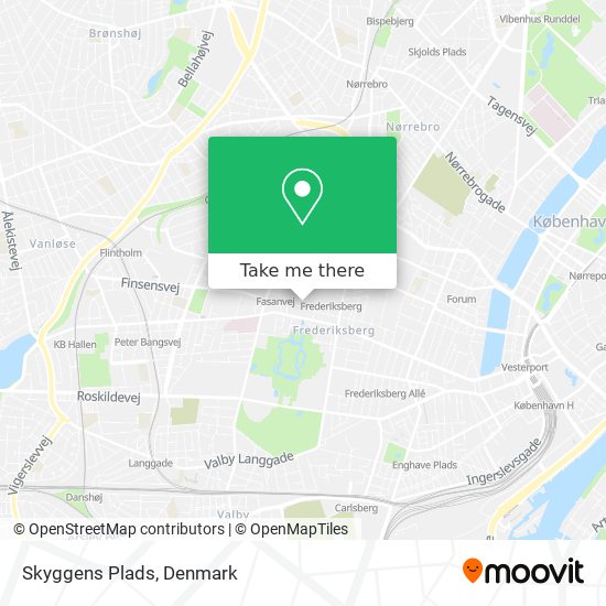 Skyggens Plads map