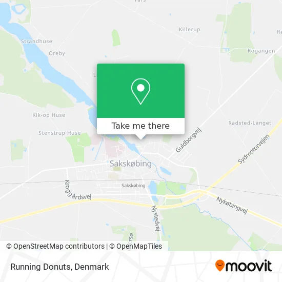 Running Donuts map
