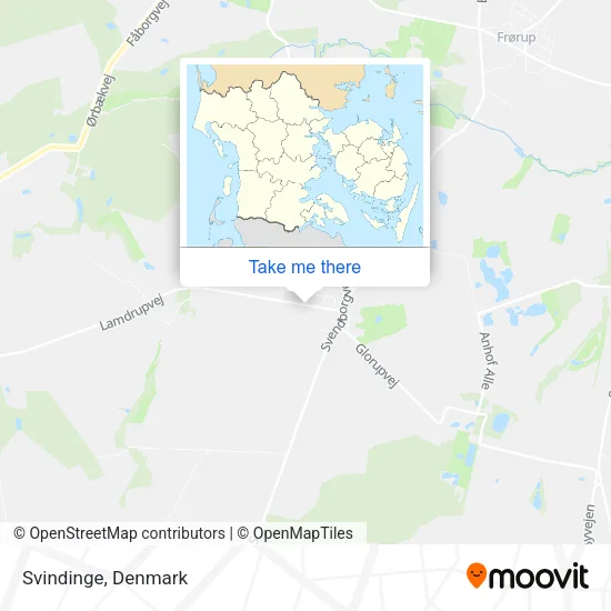 Svindinge map