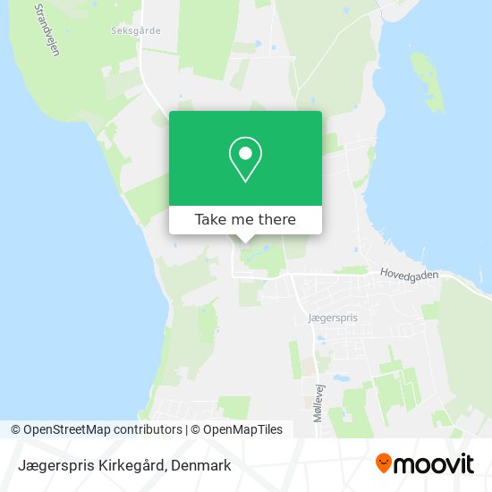 Jægerspris Kirkegård map