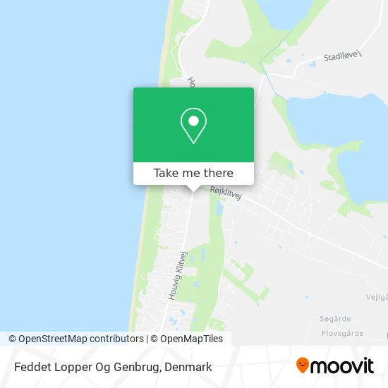 Feddet Lopper Og Genbrug map
