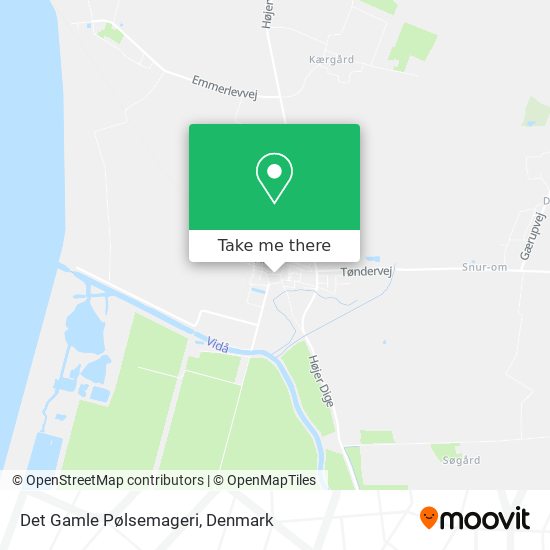 Det Gamle Pølsemageri map