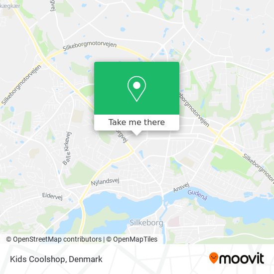 Kids Coolshop map