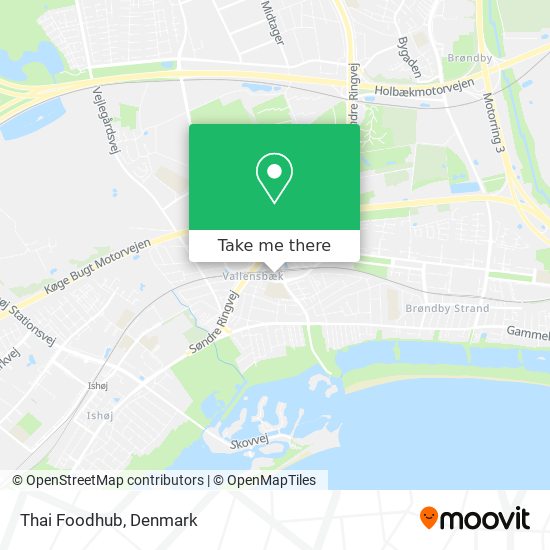 Thai Foodhub map