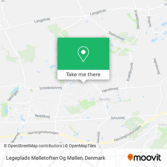 Legeplads Mølletoften Og Møllen map