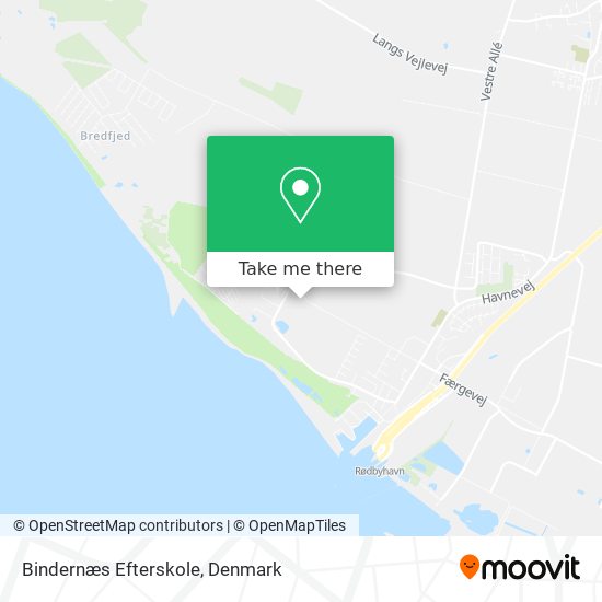 Bindernæs Efterskole map