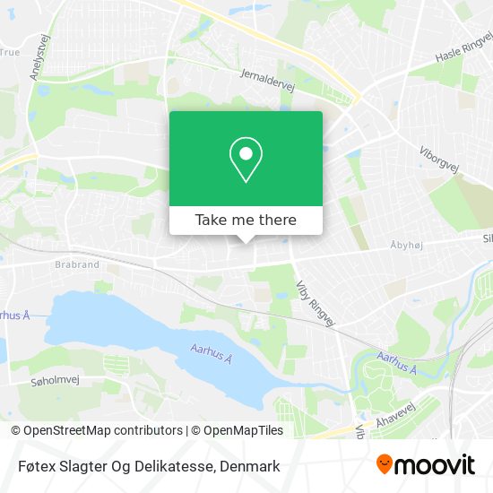 Føtex Slagter Og Delikatesse map