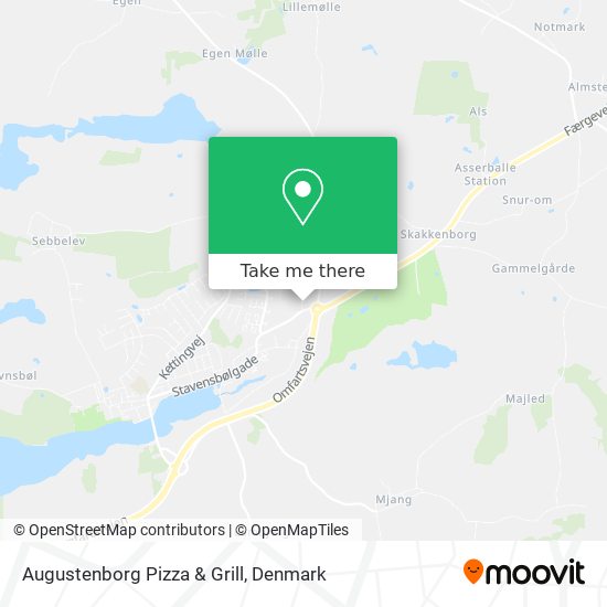 Augustenborg Pizza & Grill map