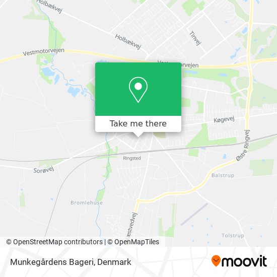 Munkegårdens Bageri map