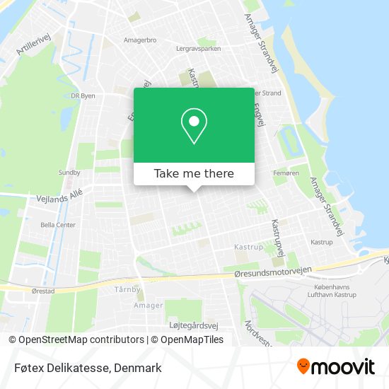 Føtex Delikatesse map