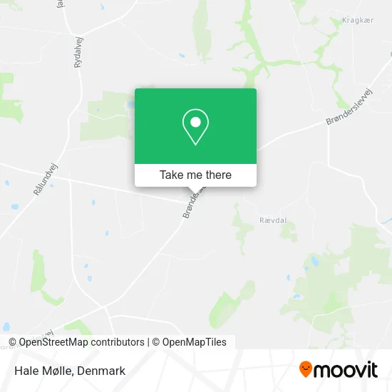 Hale Mølle map