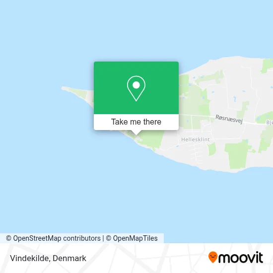 Vindekilde map