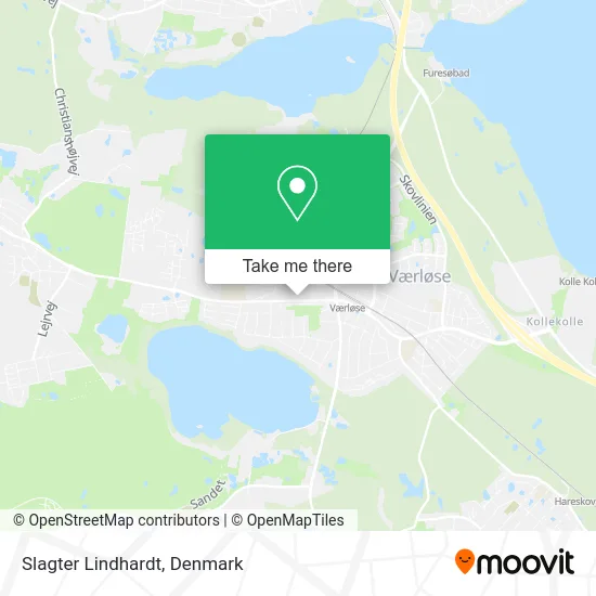 Slagter Lindhardt map