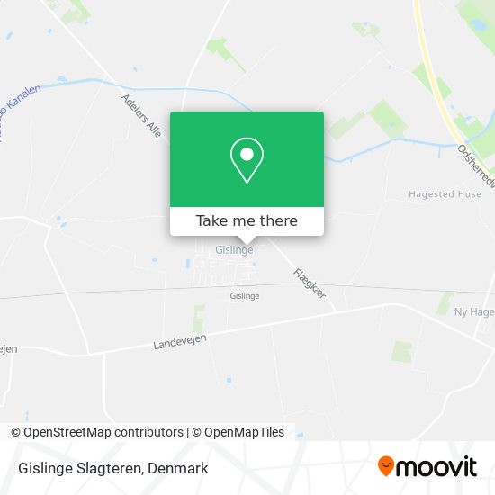 Gislinge Slagteren map