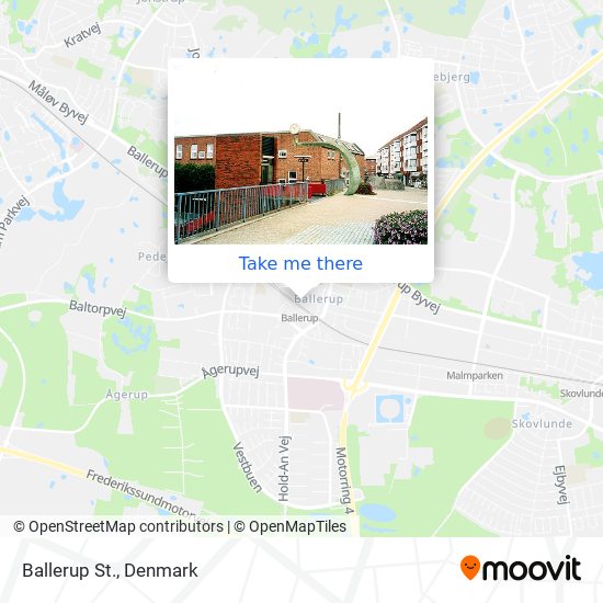 Ballerup St. map