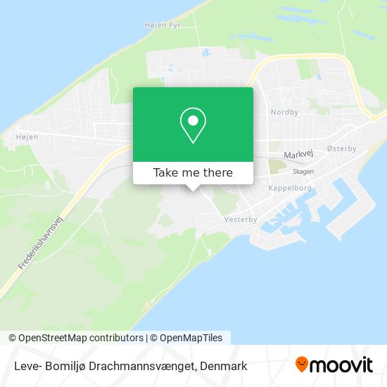 Leve- Bomiljø Drachmannsvænget map