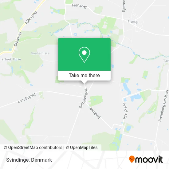 Svindinge map